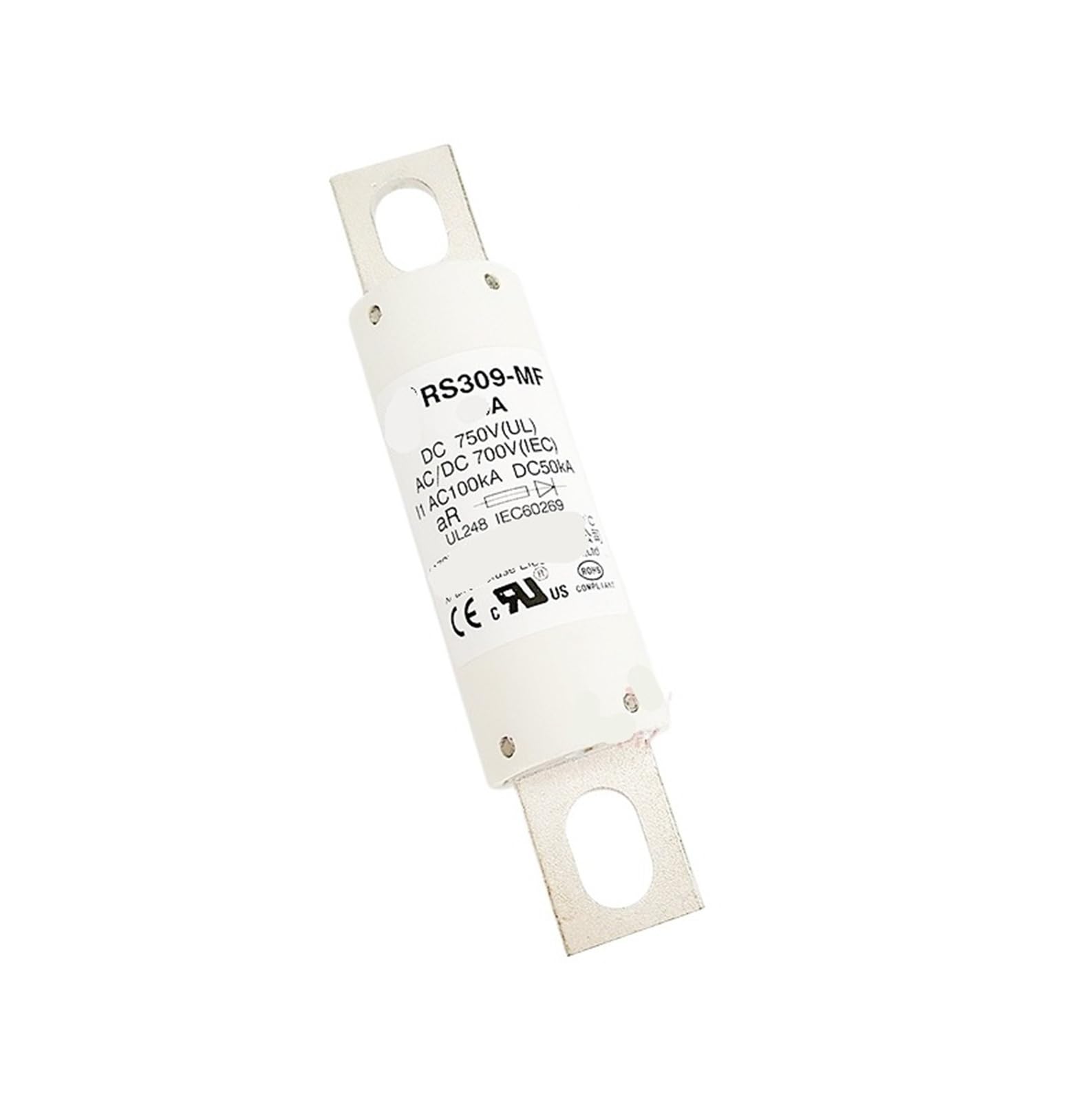 Fusible RS309-MF 40A-150A pour isoler les courts-circuits sur onduleur 750V