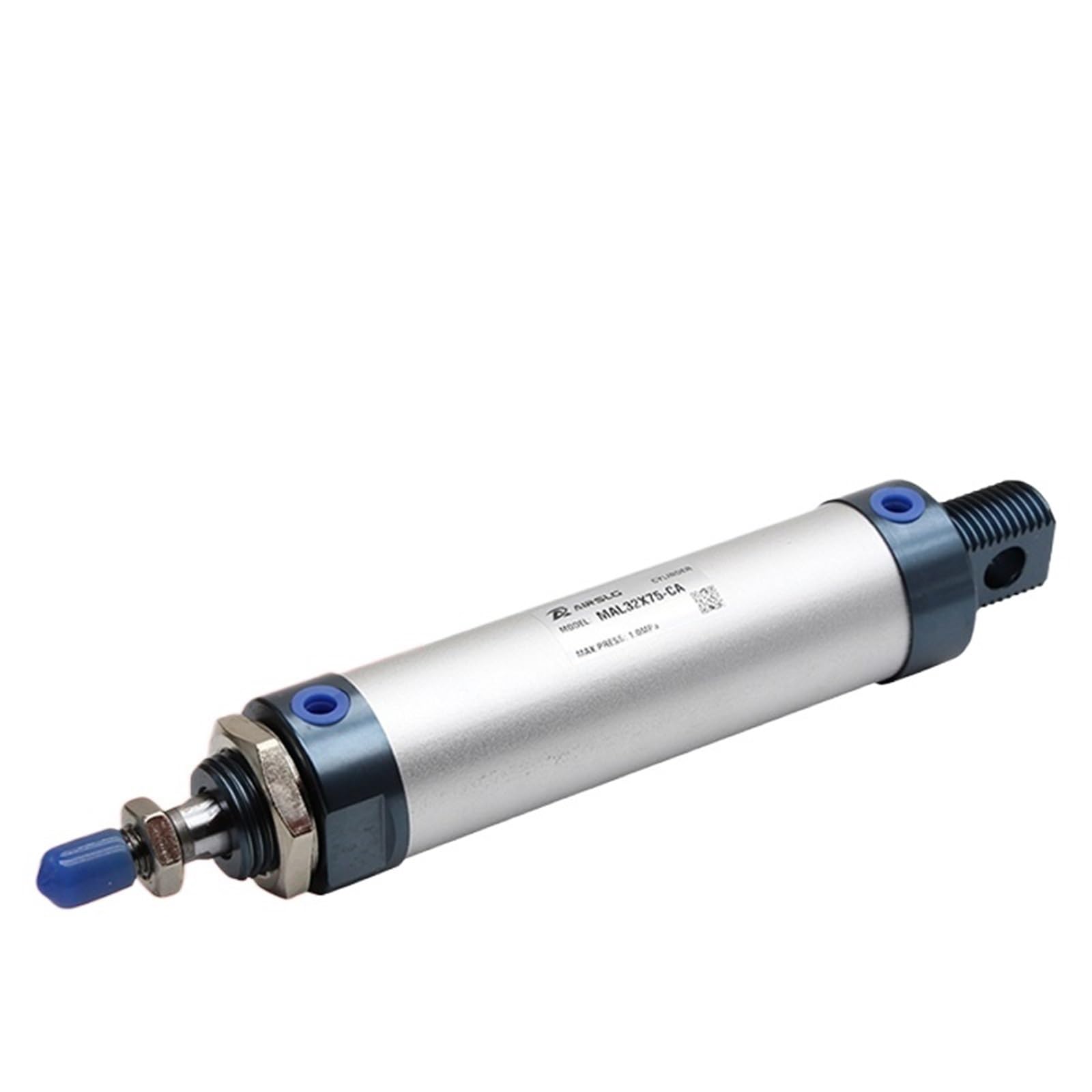 JDOUNFMO Cylinder MAL Series Aluminum Alloy Mini Cylinder MAL40x25 40x50 40x100 40x150 40x200 40x250 40x300 (Color : MAL40-150)