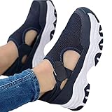 ✿ Design:Schnürsenkel, Atmungsaktiv, Leicht, Sommer, Sport, Bequem, Rutschfest, Outdoor, Leder, Mesh, Sportlich.