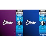 producto 1: Nuestra tecnología de recubrimiento protege contra la corrosión común y la acumulación de suciedad, lo que extiende la vida útil del tono por más tiempo que las cuerdas recubiertas o no recubiertas de cualquier otra marca (encuesta de músicos que utilizan Elixir Strings)