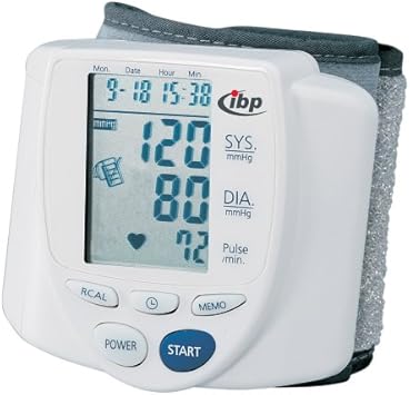 Ibp Wrist Blood Pressure Monitor Blood Pressure Computer A40 With 60 Storage Spaces Amazon De Health Personal Care