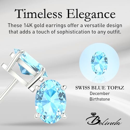 Oval Stud Earrnings4