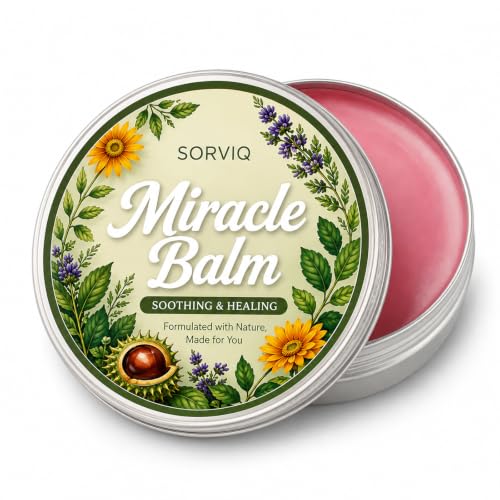 Sorviq Miracle Balm for Varicose Veins Horse Chestnut & Arnica Leg Balm