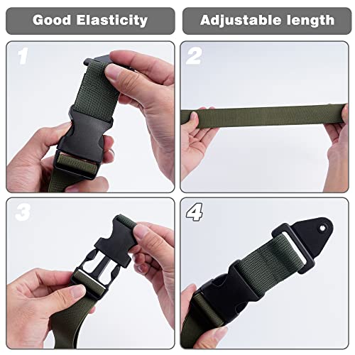 Bylion 2 Pack Trash Can Lid Lock, Outdoor Garbage Can Locks For Animals Proof Universal Lid Lock Stretchable Elastic Strap To Prevent Rust Trash Can Locks For Animals, Squirrels, Dogs, Raccoons #TOP3