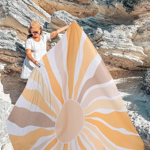 Manta de playa de secado rápido de 210x200 cm para camping y picnic 4