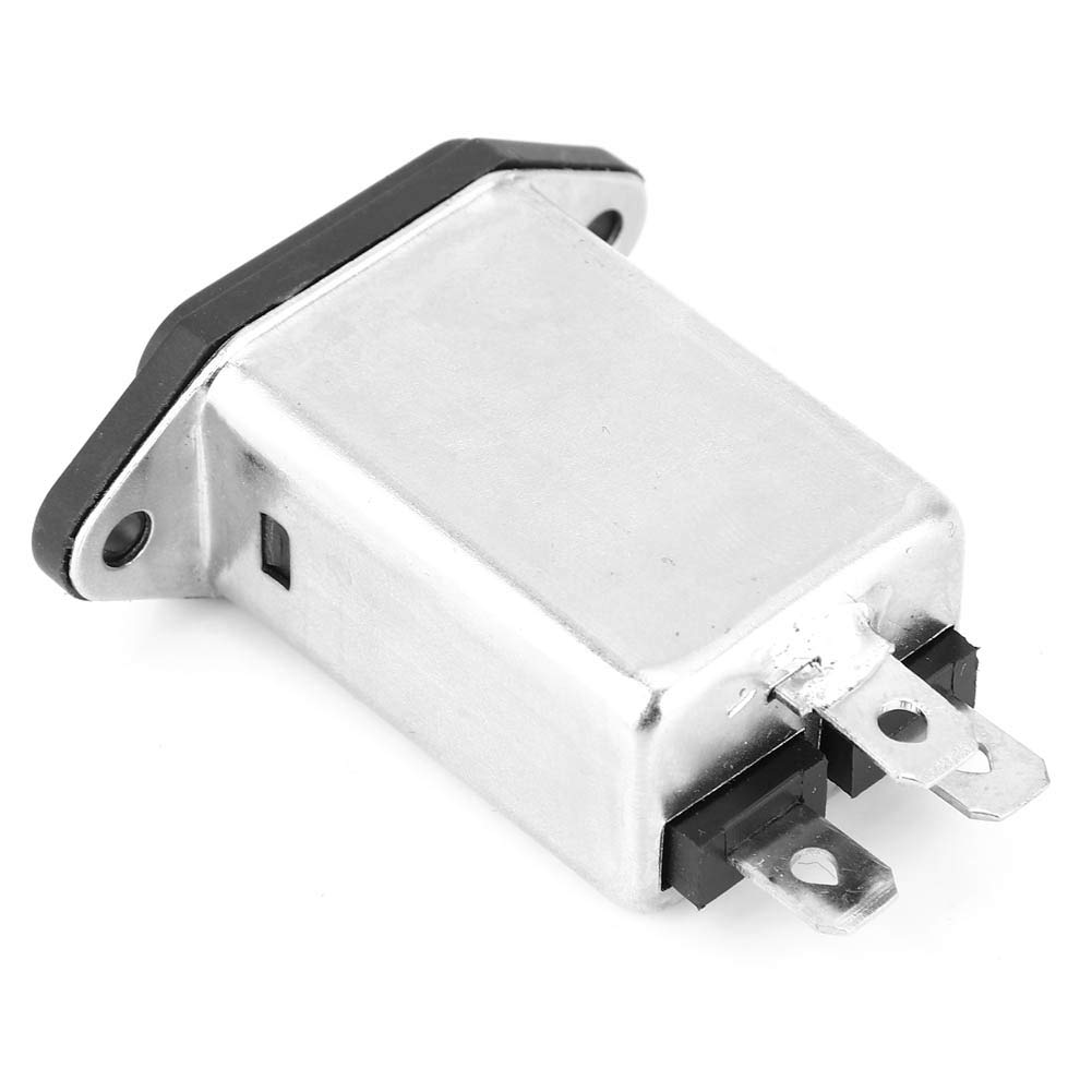 Filtro di Alimentazione EMI 115 V-250 V 10A 50/60Hz Monofase