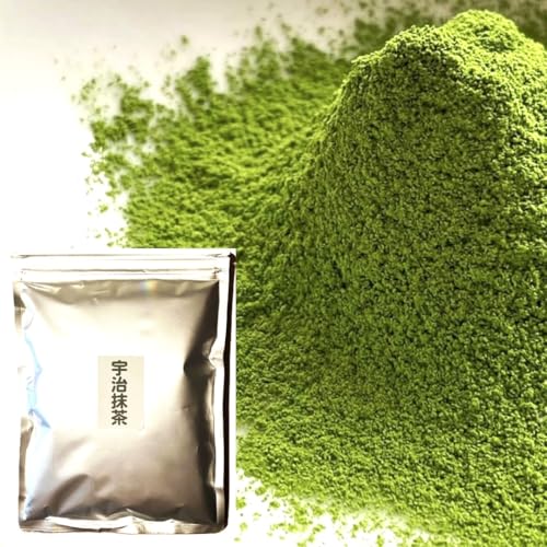 大容量 無添加 宇治 抹茶 粉末 250g 京都 香楽園製茶 国産宇治抹茶100% 抹茶パウダーの商品画像（Amazon）