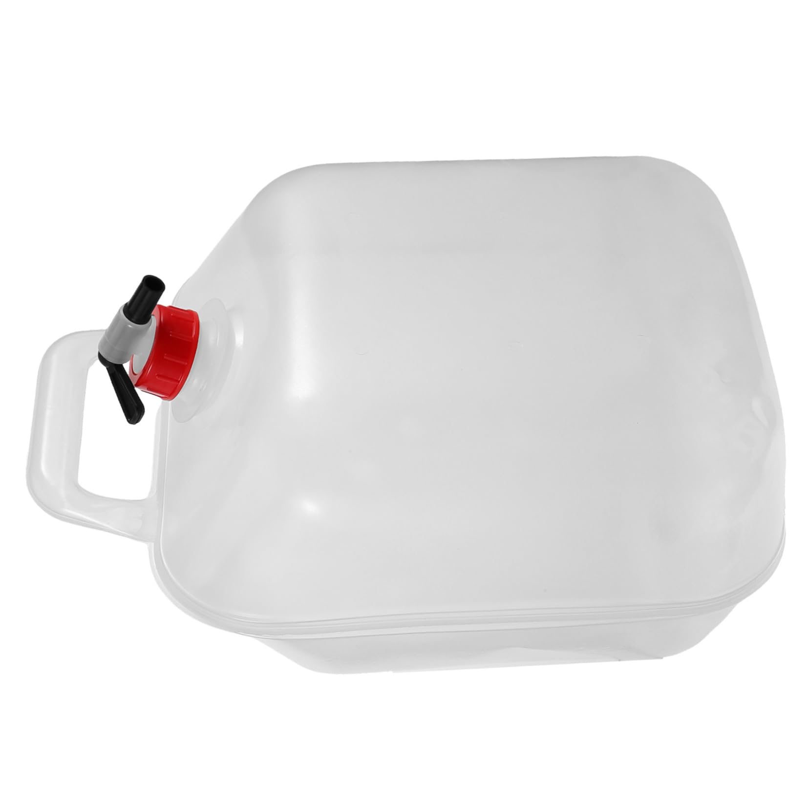 Sosoport 1pc Large Portable Water Jug Pe Water Container for Camping Travel Outdoor Activities Lightweight Durable Collapsible Design Versatile Use as Fruit Bowl Bucket Random Color