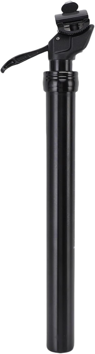 Bike Suspension Seatpost 30.9mm,Aluminum Alloy Shock Absorber Dropper Post, 150mm Travel Cycling Comfort Seat Post for Mountain Urban Bikes
