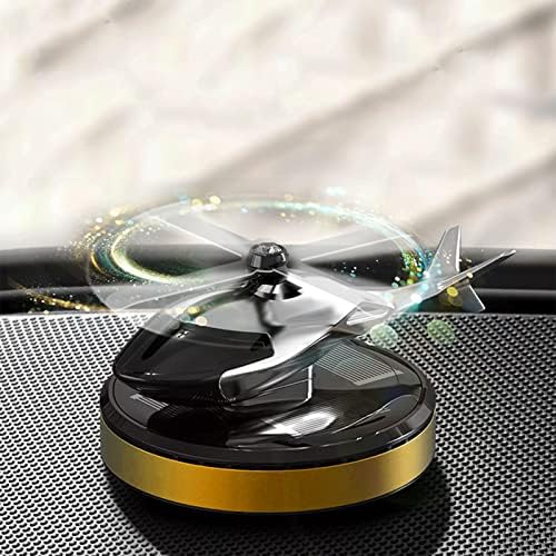 Helicopter Car Air Freshener Rotating Solar Car Freshener Airplan...