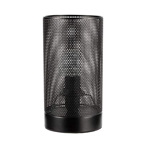 Pauleen 48100 luminaria Black Mesh máx. 20 W E14, Malla, Alambre, Negro, lámpara de sobremesa...