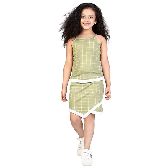 Adiva Girls Knee Length Dress