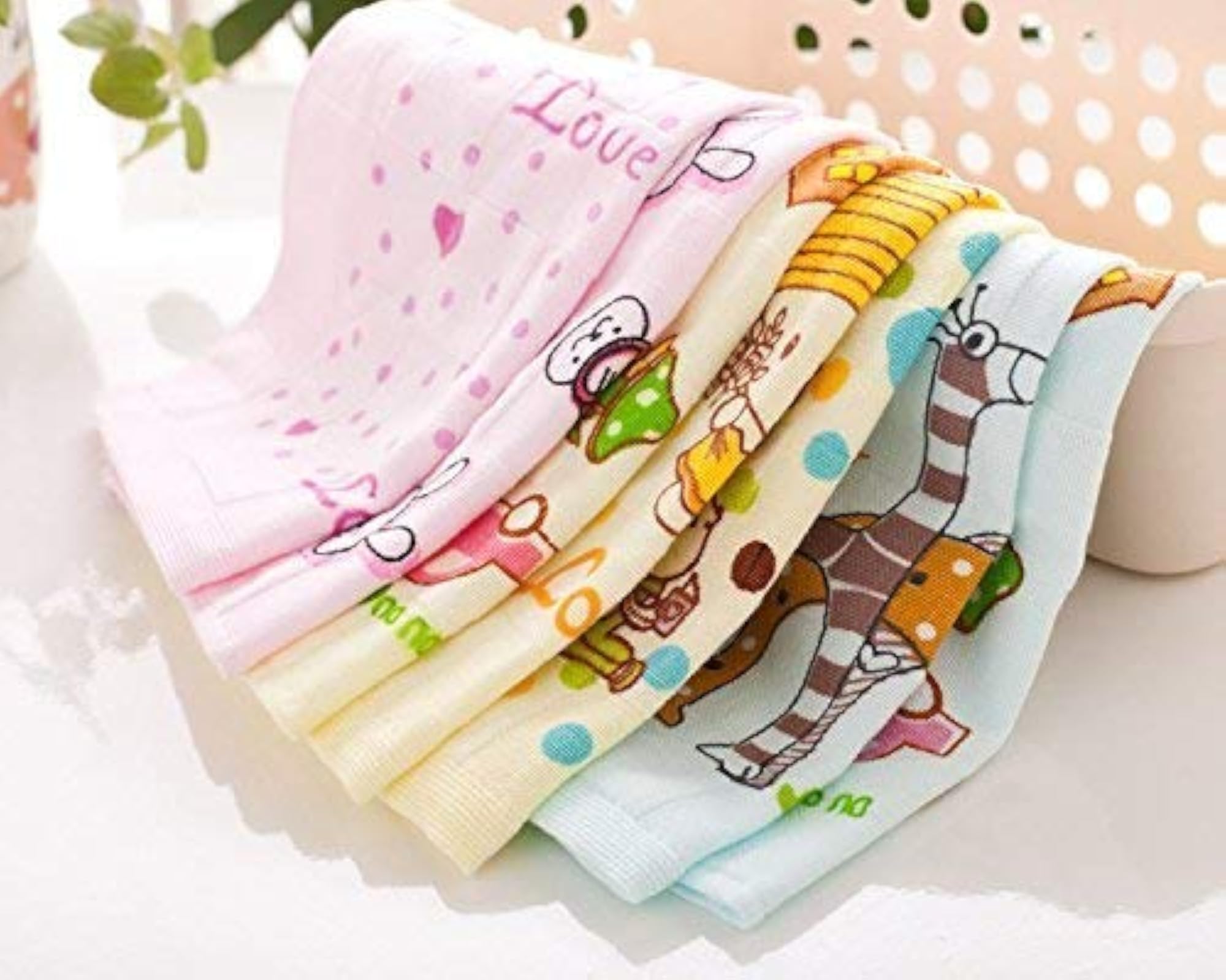 Animal Print Towel Set, Assorted Prints and Colours