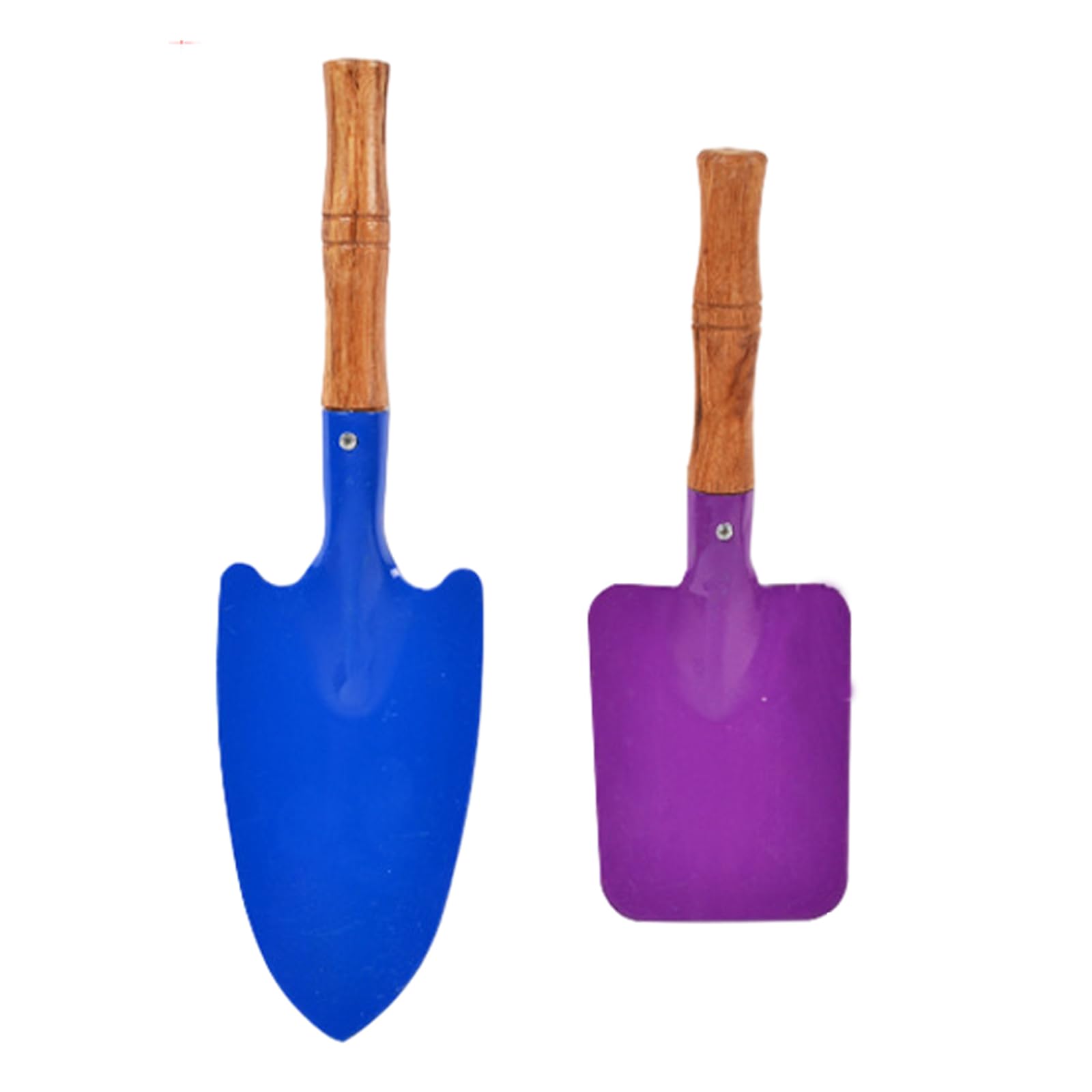 Falafoty Picas De Playa Palas De Arena para Niños, 2PCS Pala de Nieve Juguetes para Arena y Playa, Palas de Arena de Playa con Mango de Madera, Herramientas de Jardinería Regalo para Niños Niñas