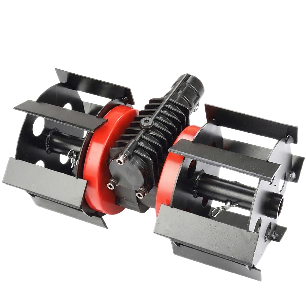 Rueda de Cortacésped de 28 Mm, Universal, para Desmalezado, para Labranza Profunda, Accesorios para Cortacésped, Cuchilla Recta, Cuchilla de Corte, Rueda de Aflojamiento.