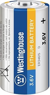 بطارية ليثيوم ER34615 D - 3.6 فولت 19000 مللي أمبير في الساعة للتطبيقات الصناعية وإنترنت الأشياء.
