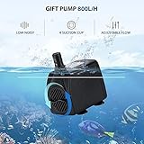 BAOSHISHAN Aquarium Chiller Water Cooler 300L Chiller Bounus Pump Kit Fish Tank Chiller Seafood Cultivation Equipment for Fresh/Salt Water Waterweeds Jellyfish Coral Crystal Shrimp - Image 6