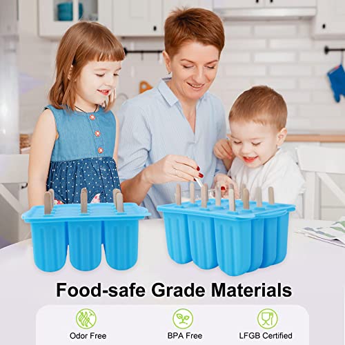 HIMS Set di stampi per ghiaccioli, riutilizzabili