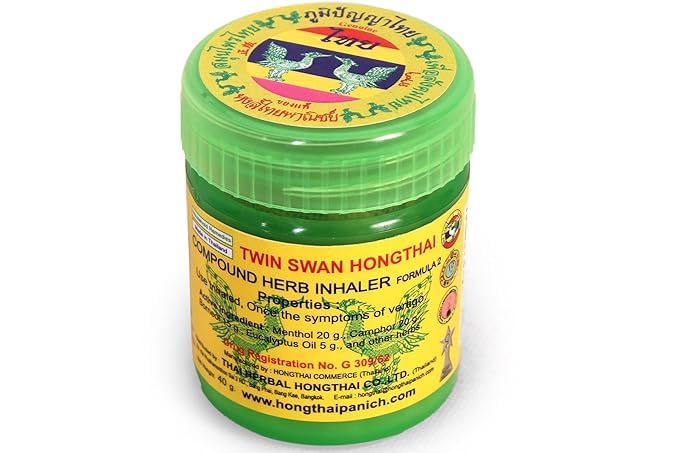 TWIN SWAN HONGTHAI™ Traditional Thai Herbal Inhaler