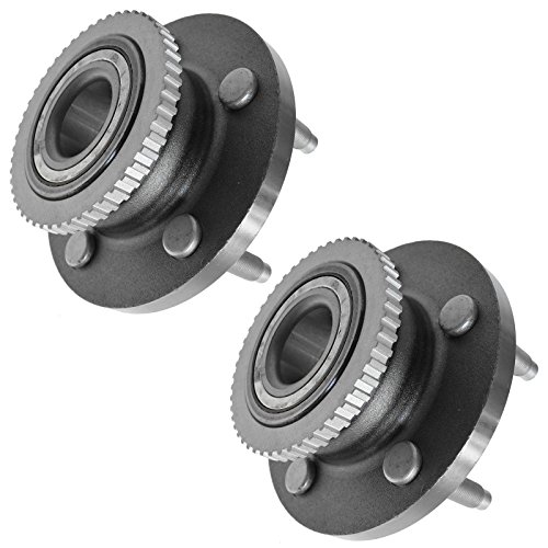 Image of TRQ Front Left and Right Wheel Bearing and Hub Assembly Set 2 Piece Compatible with 98-02 Ford Crown Victoria 98-02 Lincoln Town Car 98-02 Mercury Grand Marquis 1997 Ford Crown Victoria from 4-01-97