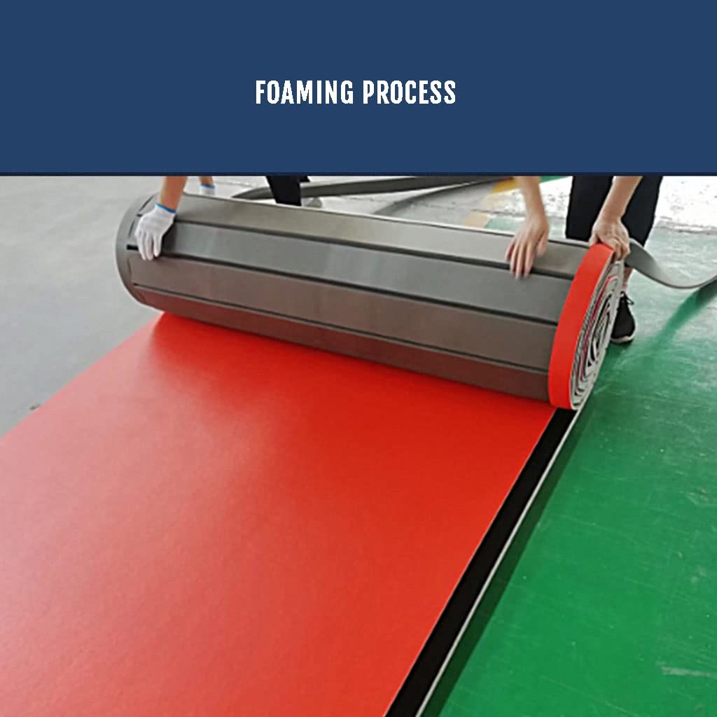 Tappetino da Ginnastica Rollout Morbido Spesso Wrestling Tappetini da Palestra Tumbling Robusto Schiuma Tappetini Fitness Gioco Attivo Indoor Mat Cheer (Size : 5cm/1.97inch Thick)
