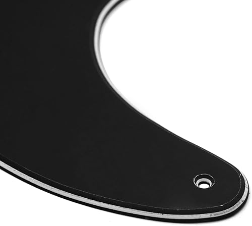 Miniatura 2 de SAPHUE TL Pickguard - Agujero de recogida de bobina individual de 3 capas, agujero de 8 tornillos, placa de rascar para guitarras eléctricas estilo