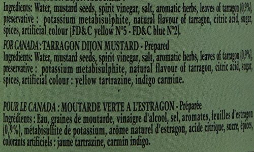 Edmond Fallot Tarragon Dijon Mustard 7.4 Oz - Thumbnail 3