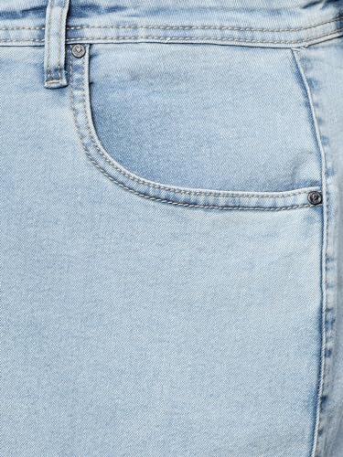 Image of TURNING BLUE Extra Wide High Rise Stretchable Plus Size Jeans for Women