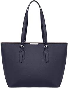 CRAZYCHIC - Bolso De Mano Grande Mujer - Tote Shopper Piel Cuero PU - Maletín Trabajo Negocios Señora Gran Capacidad - Large Portadocumentos Ordenador