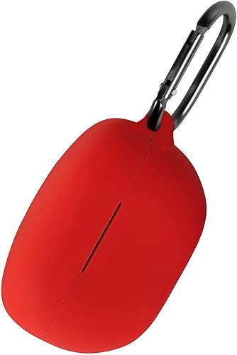 Vista 7 de Geiomoo Funda de silicona para Sony WF-1000XM5, funda protectora con mosquetón (verde luminoso)