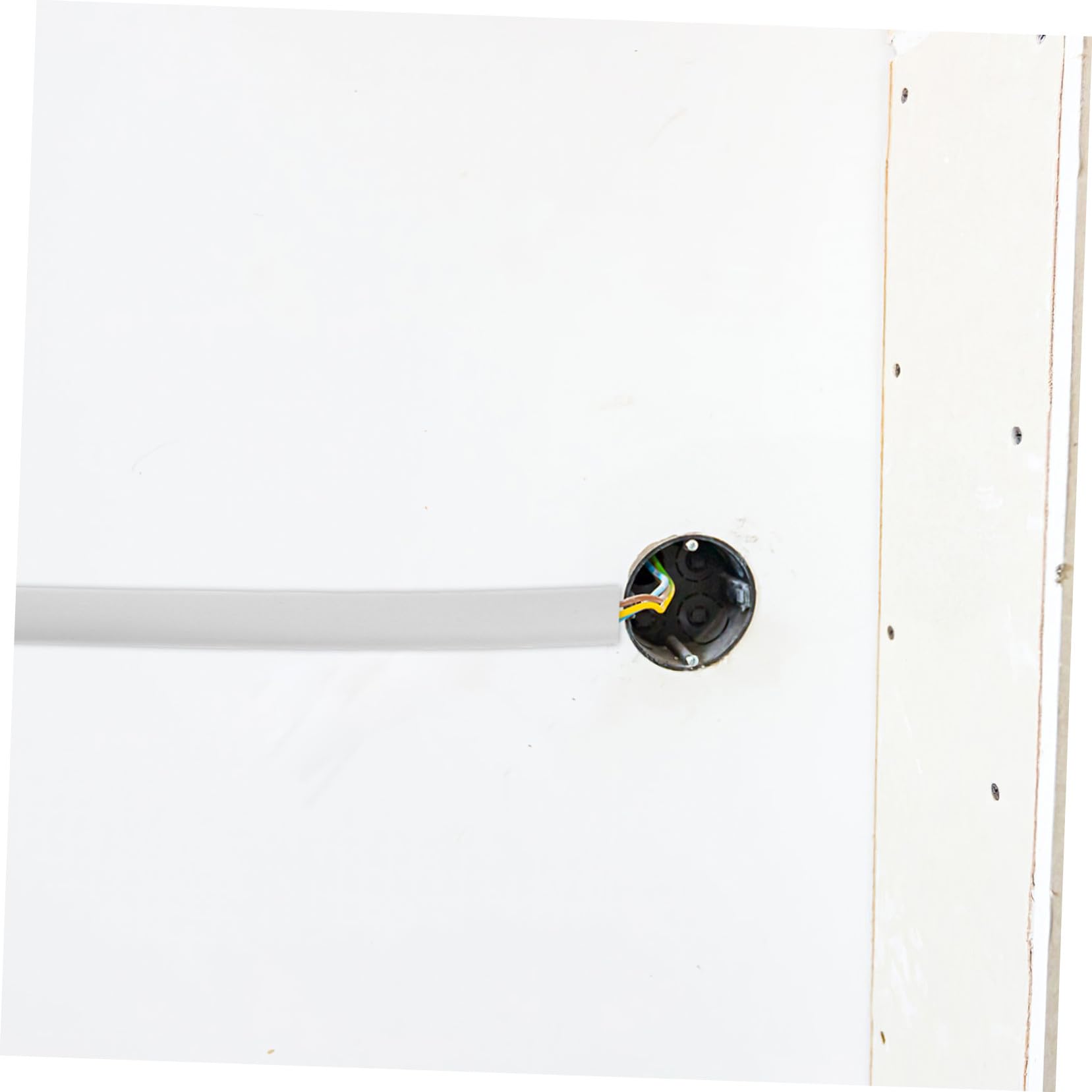 FRCOLOR Bodenkabelabdeckung Pvc Selbstklebend für Kabelmanagement Schutz im Außenbereich Wand Haus Büro Kabel Organizer Versteck Draht Hülse Befestigung Elektrisch Netzwerk Schreibtisch