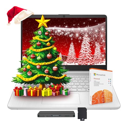 Image of HP Stream 14" Laptop with AI Copilot, Flagship for Students & Business, 13th Gen Intel 4-Core, 16GB RAM, 1.12TB Storage (128GB UFS + 1TB Docking Station), Office 365 1-Year, Win 11 S, Natural Silver