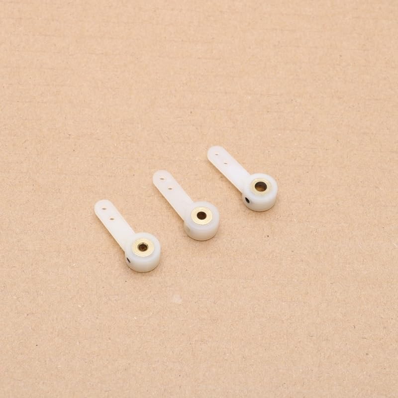 3PCS Nylon Steering Arm Rocker Shaft Inner Hole 2.6/3.1/4.1MM Landing Gear Rudder for RC Ship/Airplane DIY Model Accessories(2.6mm)