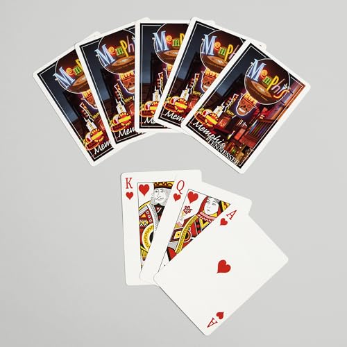 Baraja de Cartas Póker Memphis Tennessee 52 Cartas miniatura 7