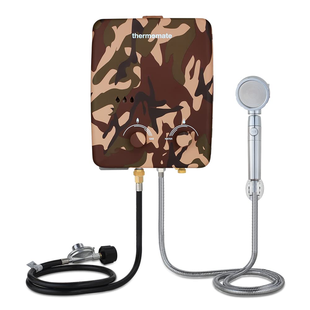 Tankless Water Heater, thermomate 5L Propane Gas Water Heater with