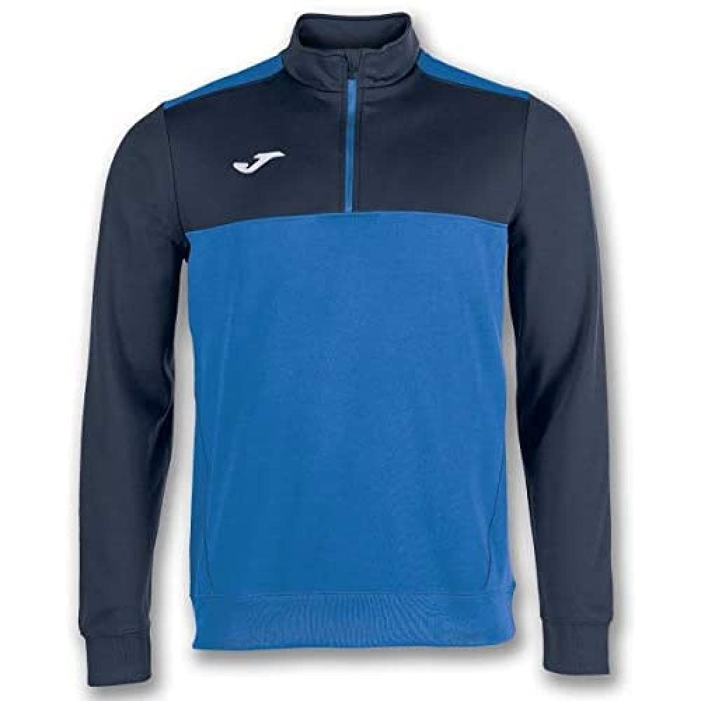 Joma- Sudadera para Hombre , 6XS - 3XL - Cálida y Transpirable, Evita entrada de Frío con Media Cremallera, Bajo y Puños en Rib - Winner — view 8