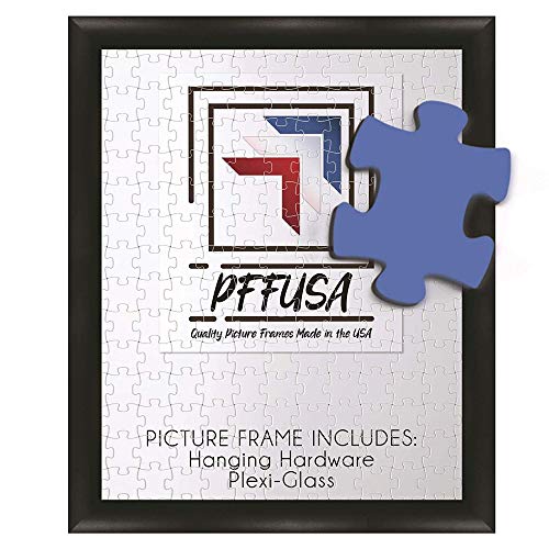 PFFO 15x21.25 White Puzzle Frame for Jigsaw Puzzles or Photos, Wall Decor