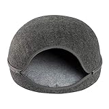 PREMIUM QUALITÄT, die jeder sofort sieht. Dieses kuschlige Katzen-Nest ist solide und mit hochwertigen verträgliche Materialien verarbeitet