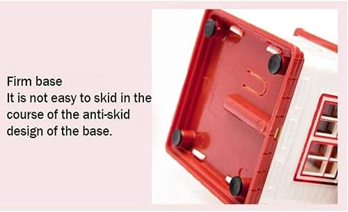 Miniatura 3 de JITEM Sacapuntas House - Sacapuntas manual con manivela con bandeja para virutas, para la escuela, el hogar, la oficina, para niños y niñas, lápices