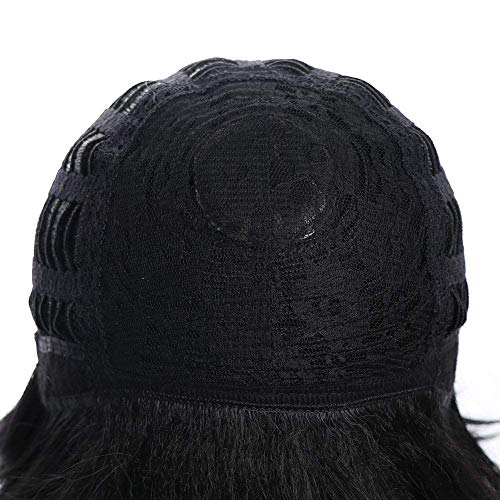 Bestung Short Straight Bob Hair Wigs With Flat Bangs For Women Multi Color Cosplay Party Costume Wig (1B#) #TOP7