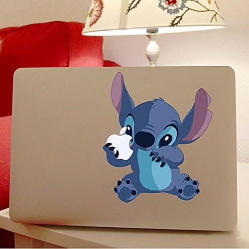 Circle Love Computer Decals Laptop Sticker Stitch White Vinyl Decal For Apple Macbook Pro Air 13 11 15 Inch Color Snow White For Macbook Laptop Skin