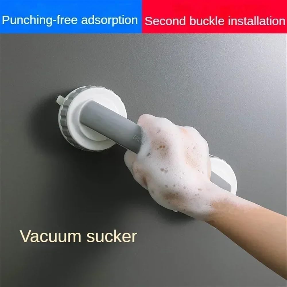 Asidero de seguridad for ducha, soporte antideslizante, for inodoro, baño, barra de apoyo segura, ventosa for vacío, pasamanos Asidero Baño(Mix-3PCS)