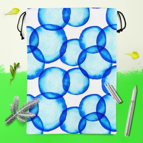 Image of ArtzFolio Soap Bubbles D1 | Reusable Sack Bag | Bag for Gym, Storage, Vegetable & Travel