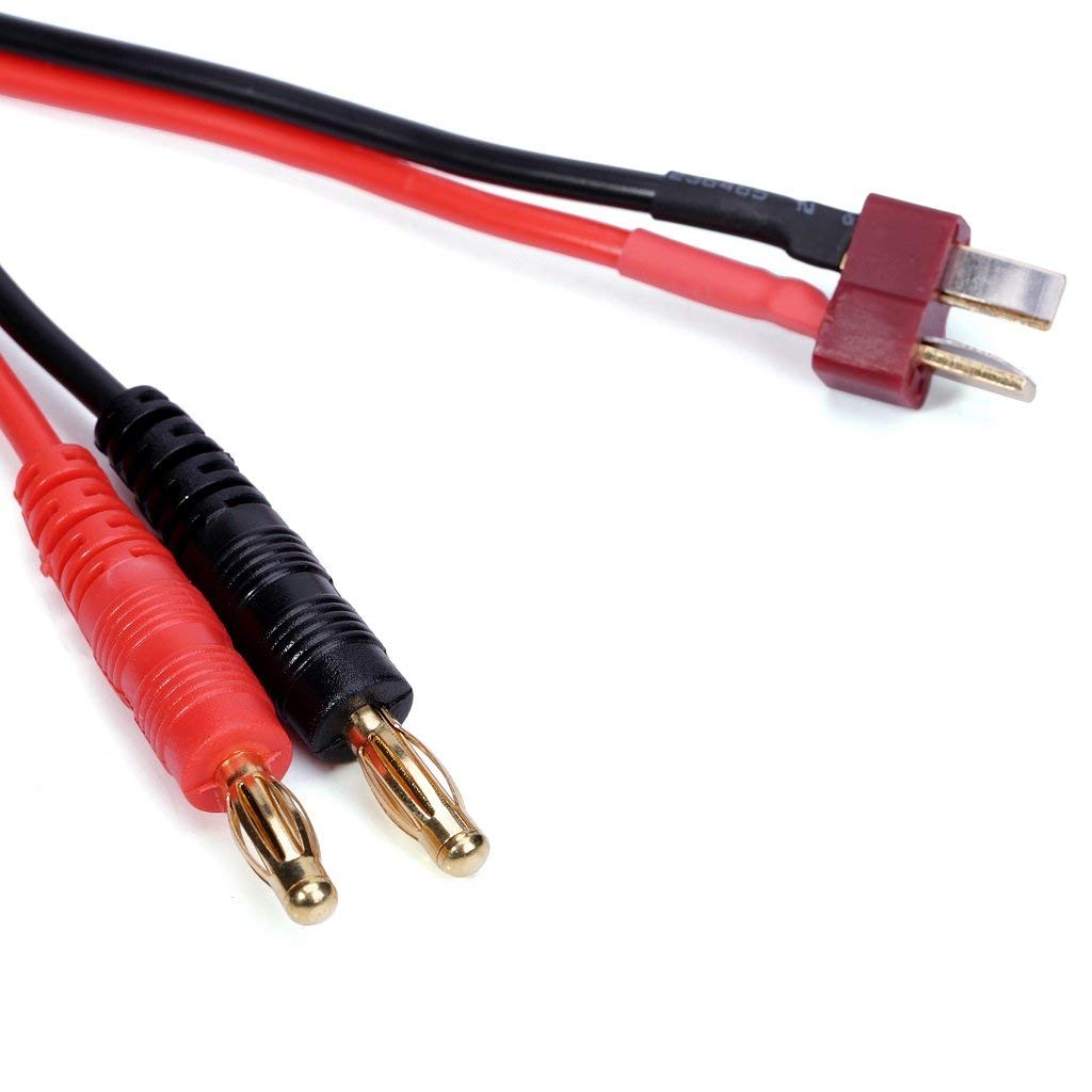 FLY RC 2 pcs Deans T Plug Connecteur Série Conduit avec 14awg Fil De Silicone Une Femelle à 2 Mâle Connecteurs pour RC Lipo Batterie