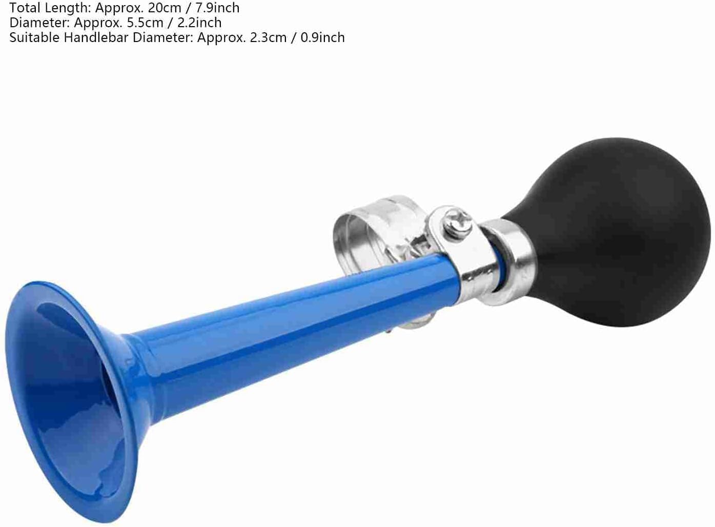 Bicycle Horn Air Horn Squeeze Ring Bike Horn 2 Inch Portable Blue Retro Clown Horn Cycling Bike Horn Sport Bike Accessories Cycling Safety