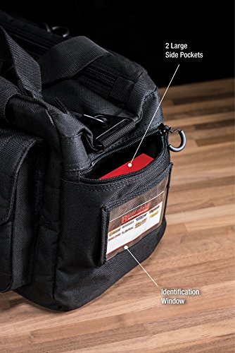 Smith & Wesson M&P Recruit Tactical Range Bag With Weather Resistant Material For Shooting, Range, Storage And Transport , Black #TOP5