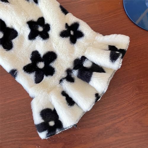Image of Sexybody Leg Warmers for Women & Girls Y2K Kawaii Fluffy Fur Flared Leg Warmer Furry Goth Grunge Socks Harajuku Leopard