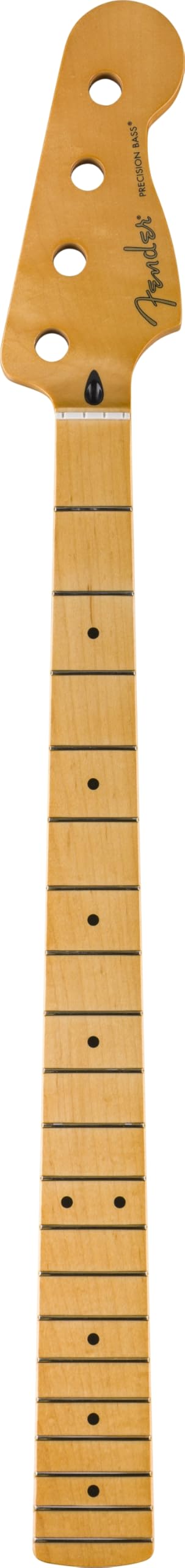 Player II Series Precision Bass Neck, 22 Medium Jumbo Frets, Maple, 9.5", Modern "C"