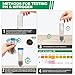 NewTest Soil Test Kit 4 Parameters: Professional Accurate 40 Tests Soil Testing Kits for Lawns Gardening Vegetable Garden for pH Nitrogen Phosphorus Potassium - Soil Tester for Garden Nutrients