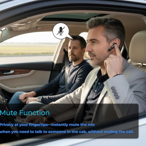 Auricular Bluetooth In Ear BEVCEFCC BT-XCALL Negro miniatura 4